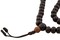 The Bead Chest Bodhi Seed Mala Prayer Beads: Round 12mm Natural Dark Brown